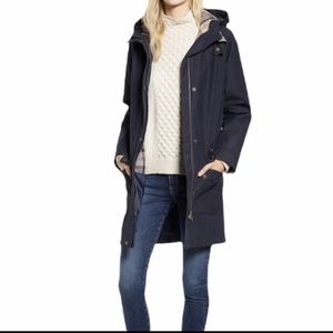 BARBOUR Overcast Waterproof Hooded Rain Jacket NEW w/ free gift